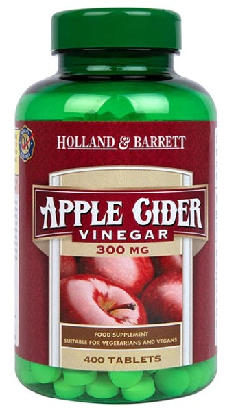Apple Cider Vinegar, 300mg - 400 tabs - Holland & Barrett