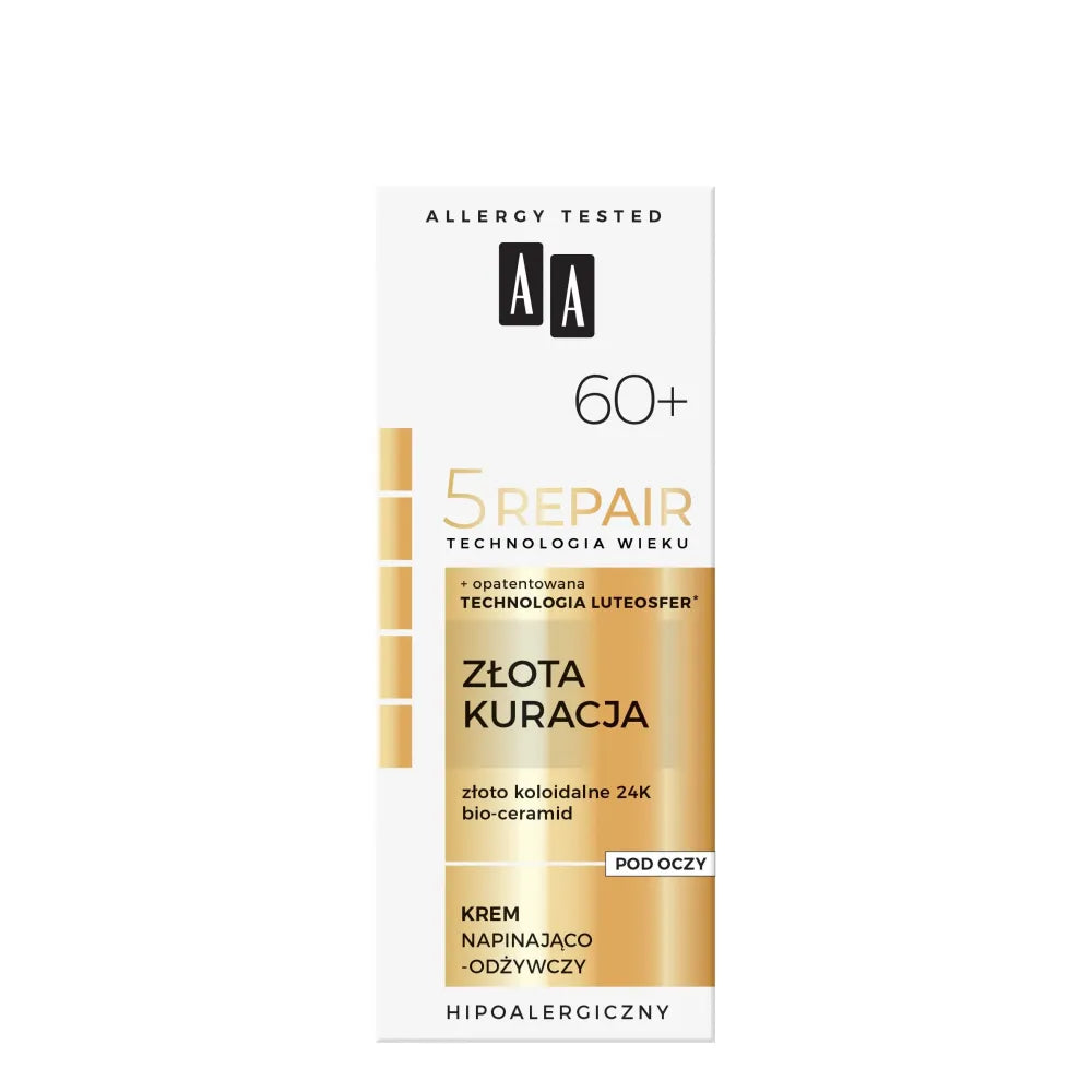AA Age Technology 5Repair 60+ Stangrinantis - Maitinantis Kremas Po Akimis - 15ml - Kosmetika
