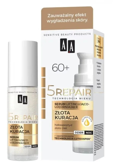 AA Age Technology 60+ Lifting and Firming Serum 5 Repair 30 ml - Kosmetika