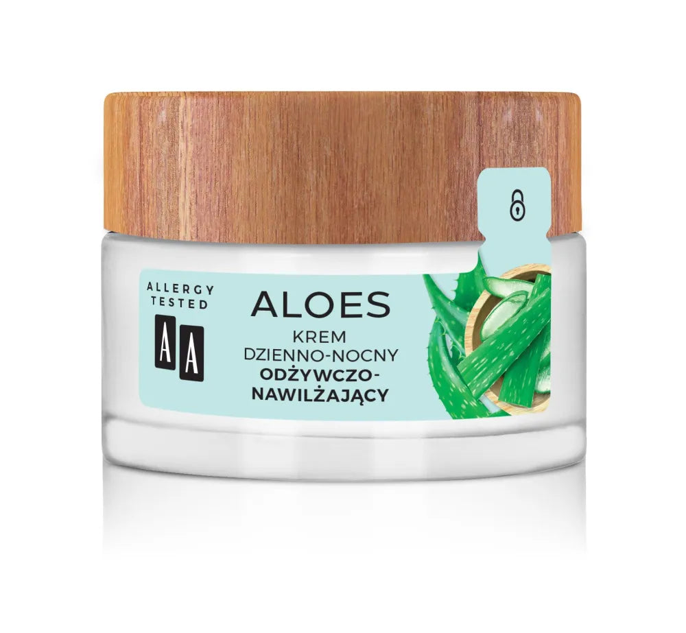 AA ALOES Maitinamasis ir drėkinamasis kremas 50ml - Kosmetika