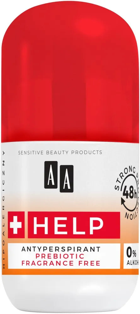 AA HELP Deodorantas antiperspirantas roll-on Prebiotikas 50ml - Kosmetika