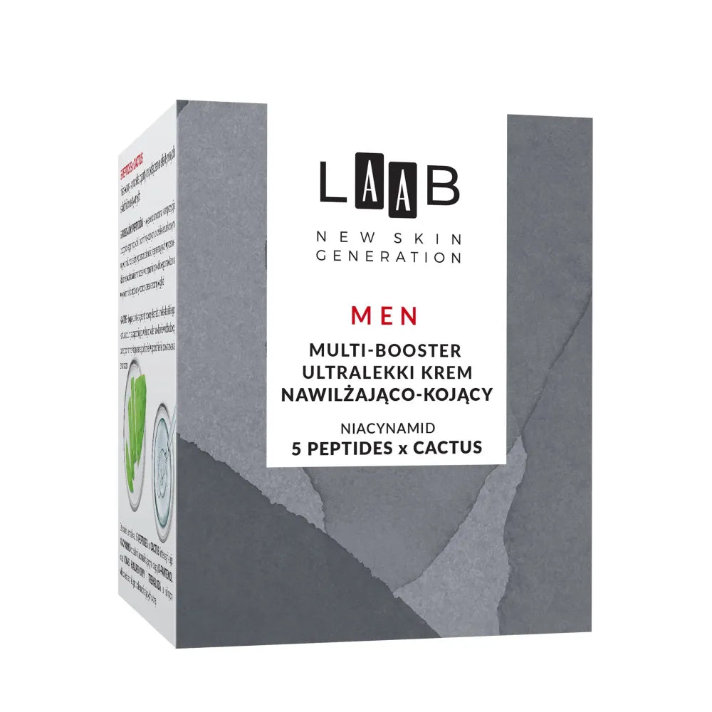 AA LAAB Men Multi - Booster ultra-light moisturizing and soothing cream 50 ml - Kosmetika