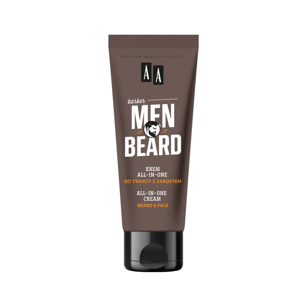 AA Men Beard Cream Viskas Viename Veidui ir Barzdai 50 ml - Kosmetika