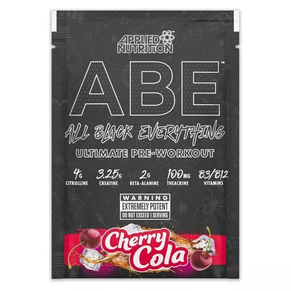 ABE - All Black Everything Cherry Cola - 12.5g (1 serving) - Applied Nutrition - Sporto papildai