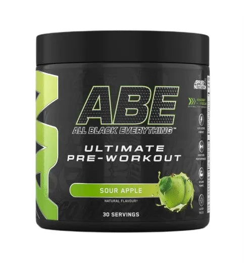 ABE - All Black Everything Sour Apple - 375g - Applied Nutrition - Sporto papildai