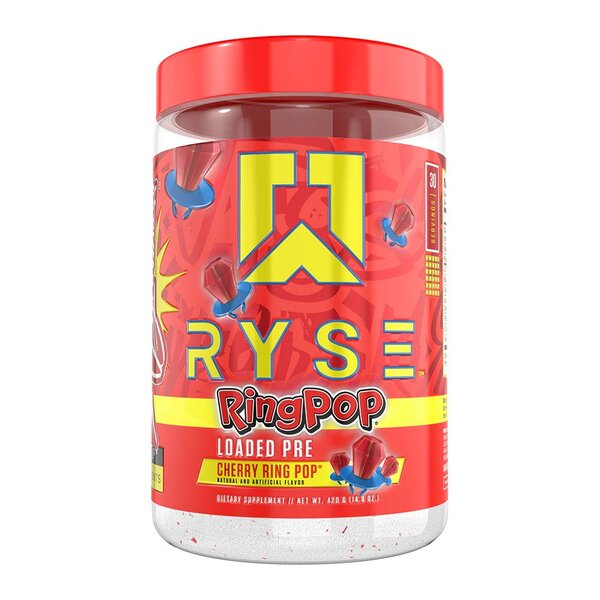 Loaded Pre, Cherry Ring Pop - 420g - RYSE