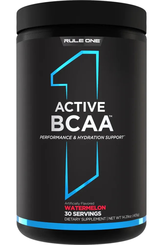 Active BCAA Watermelon - 405g - Rule One - Sporto papildai