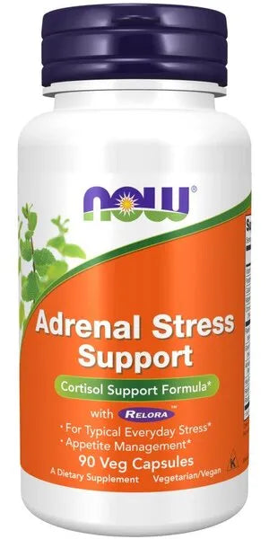 Adrenal Stress Support - 90 vcaps - NOW Foods - Papildai