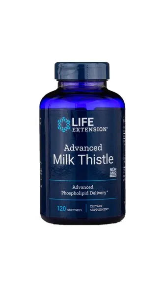 Advanced Milk Thistle - 120 softgels - Life Extension - Papildai