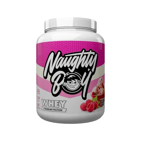 Advanced Whey Raspberry Ripple Ice Cream - 2010g - Naughty Boy - Sporto papildai