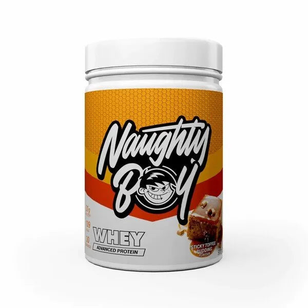 Advanced Whey Sticky Toffee Pudding - 900g - Naughty Boy - Sporto papildai