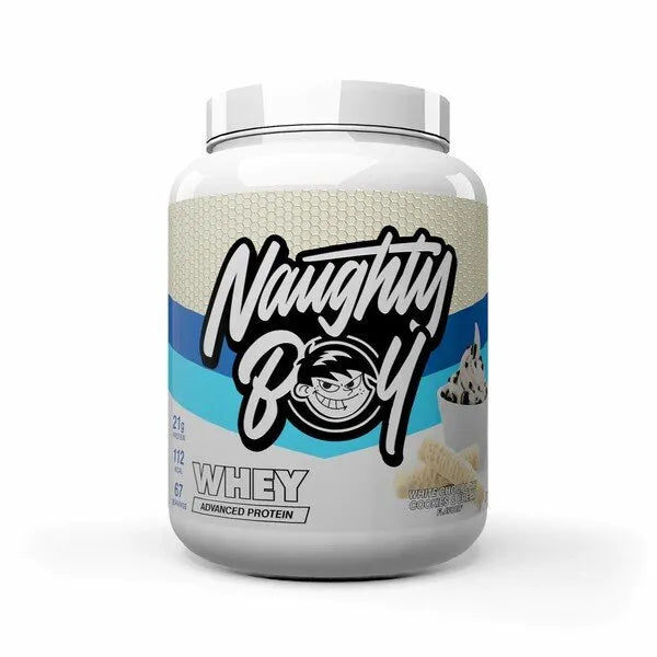 Advanced Whey White Chocolate Cookies & Cream - 2010g - Naughty Boy - Sporto papildai