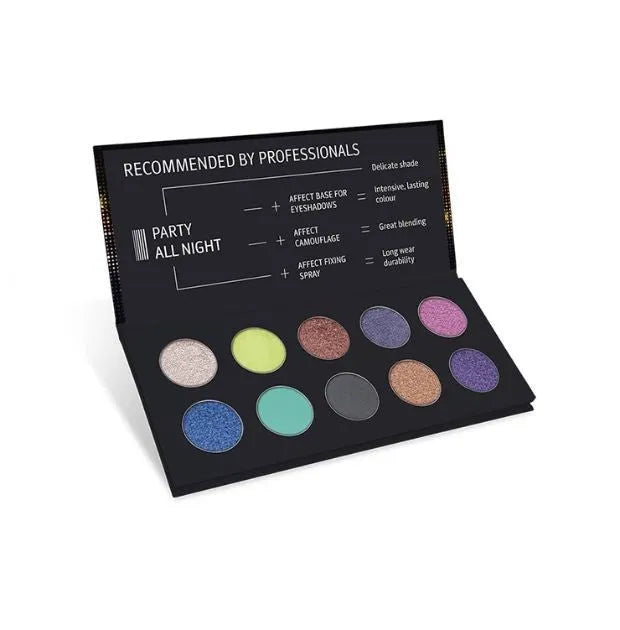 AFFECT Party All Night Pressed Shadow Palette - Kosmetika