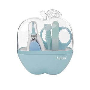 AKUKU Apple Case Baby Nail Care Kit Blue A0043 - Vaikui ir mamai