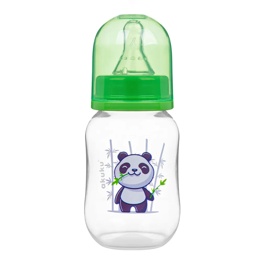 AKUKU kūdikių maitinimo buteliukas - Panda 125ml - Kosmetika