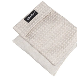 AKUKU Thermofor with cherry seeds in a cover 13x16 cm beige (a0635) - Vaikui ir mamai