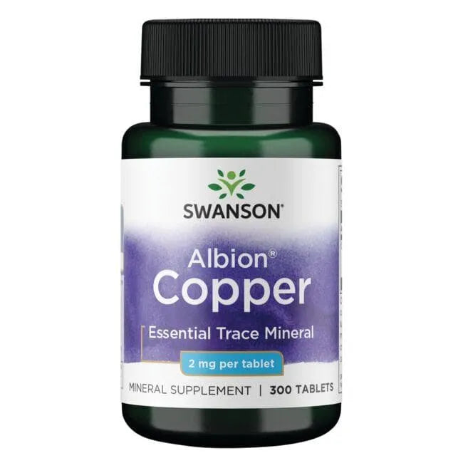 Albion Copper - Varis - 2 mg - N300 - Swanson - Papildai