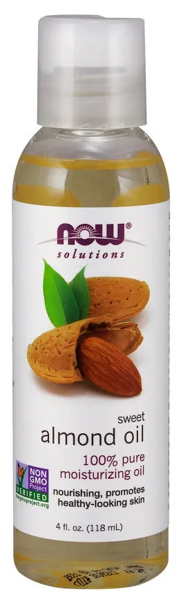 Almond Oil Pure - 118 ml - NOW Foods - Papildai