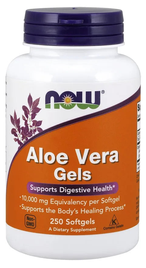 Aloe Vera Gels - 250 softgels - NOW Foods - Papildai