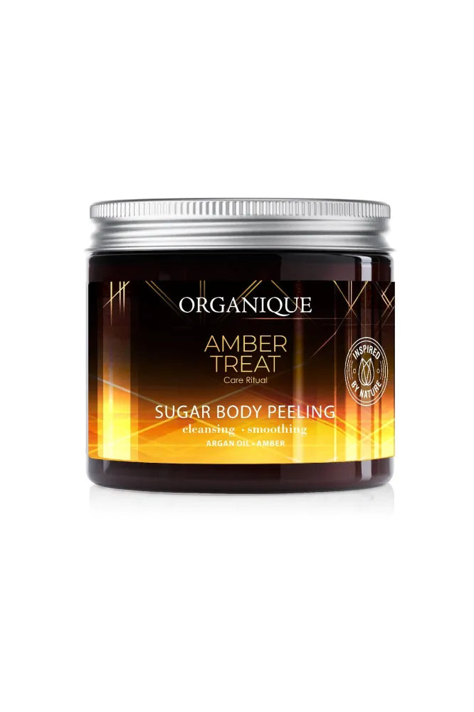 Amber Treat cukraus kūno šveitiklis 200 ml - Kosmetika