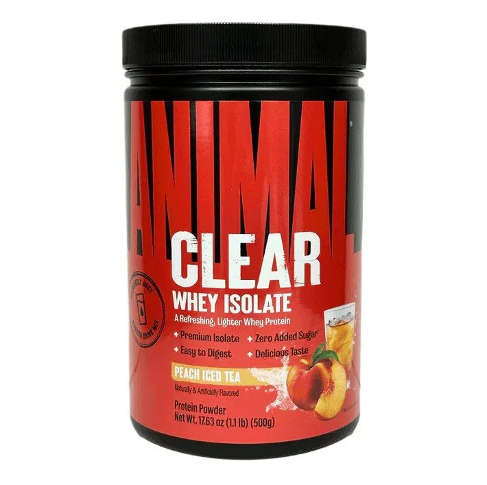 Animal Clear Whey Isolate Peach Iced Tea - 500g - Sporto papildai