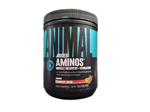 Animal Juiced Aminos Strawberry Limeade - 369g - Sporto papildai