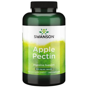 Apple Pectin - Obuolių pektinas - Virškinimui - 300 mg - N250 - Swanson - Papildai