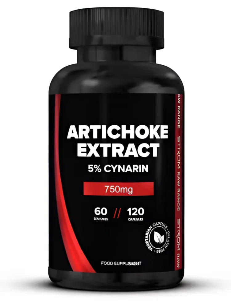 Artichoke Extract 750mg - 120 caps - Strom Sports - Sporto papildai