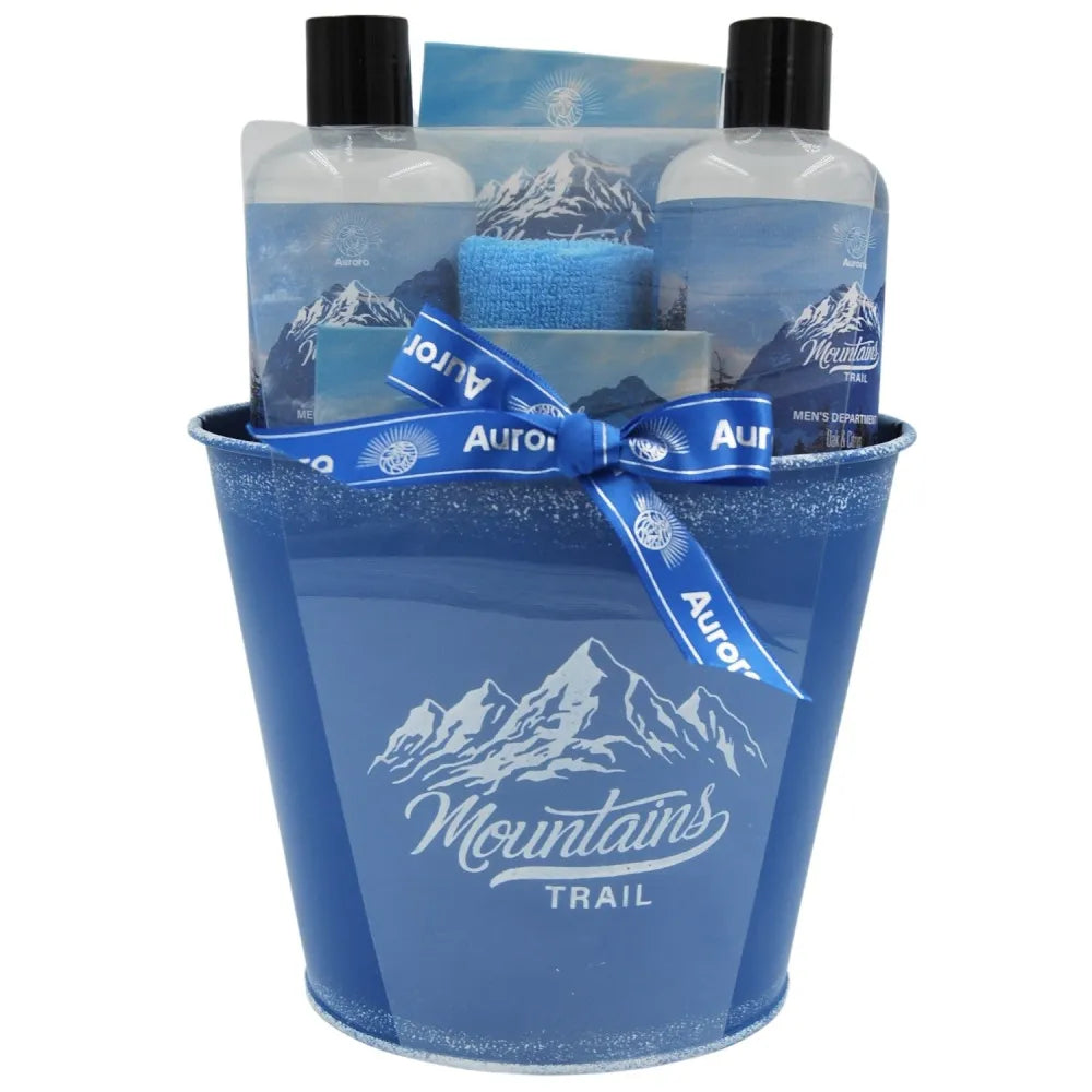 AURORA Dovanų rinkinys vyrams ’Mountains Trail - Oak&Citrus’ - Kosmetika