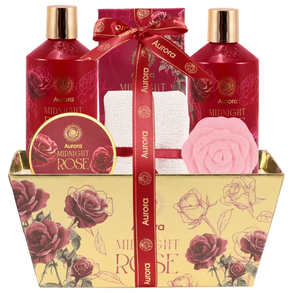 AURORA Midnight Rose Box Gift Set - 6 products - Kosmetika