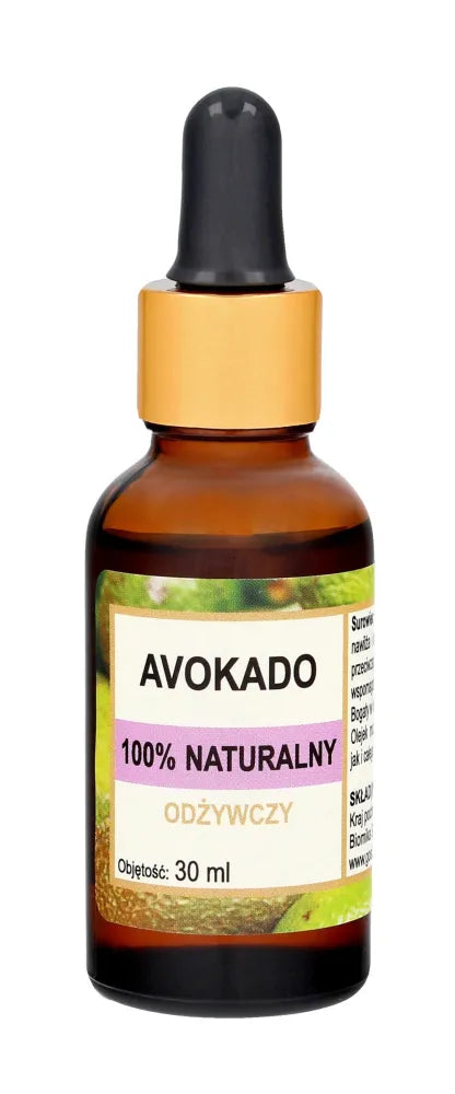 B BIOM 100% Nat. Avokadų aliejus 30ml - Kosmetika