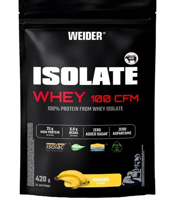 Isolate Whey 100 CFM, Banana - 420g   - Weider