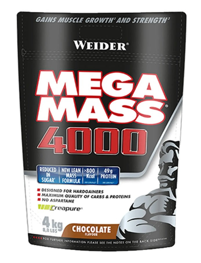 Mega Mass 4000, Chocolate - 4000g - Weider