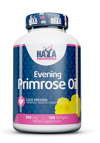 Evening Primrose Oil, 500mg - 120 softgels - Haya Labs