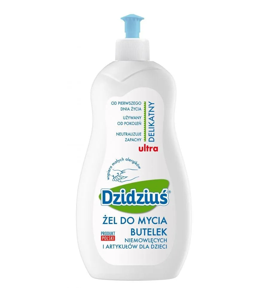 Baby Gel skirtas plauti kūdikių buteliukus hipoalerginis 500ml - Kosmetika