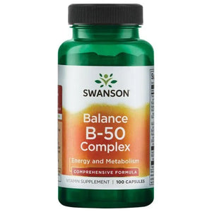 Balance B-50 Complex - 50 mg - N100 - Swanson - Papildai