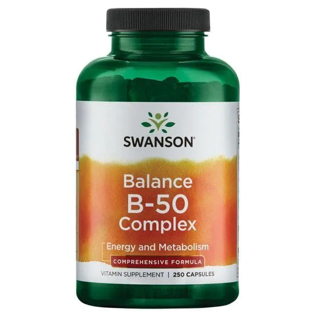 Balance B-50 Complex - 50 mg - N250 - Swanson - Papildai
