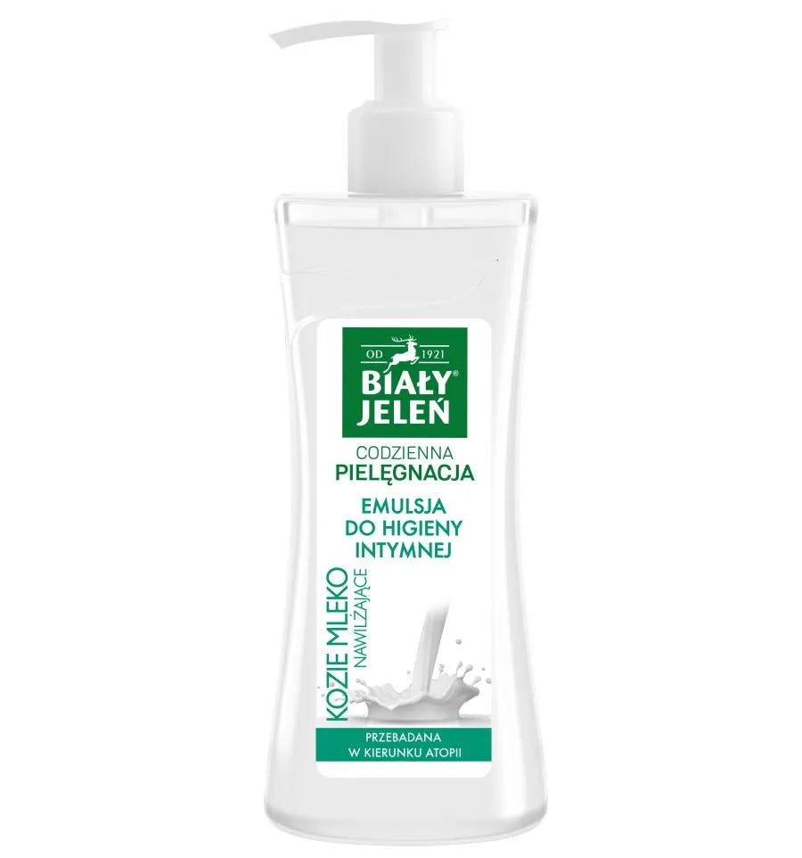 Balta Elnių Intymios Higienos Emulsija Hipoalerginė Ožkos Pienas 265ml - Kosmetika