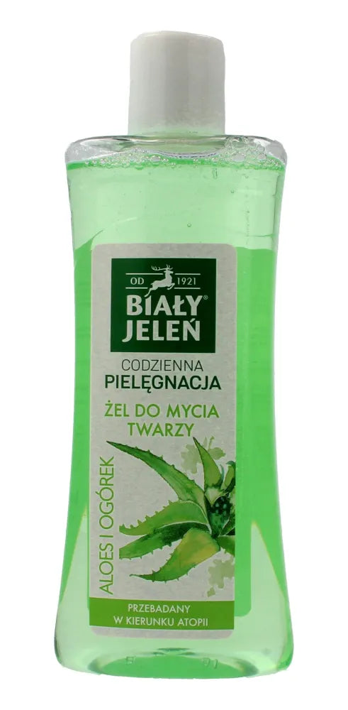 Balto Elnio Kasdienė Veido Priežiūros Gelis Plaunamasis Aloe ir Agurkas 265ml - Kosmetika