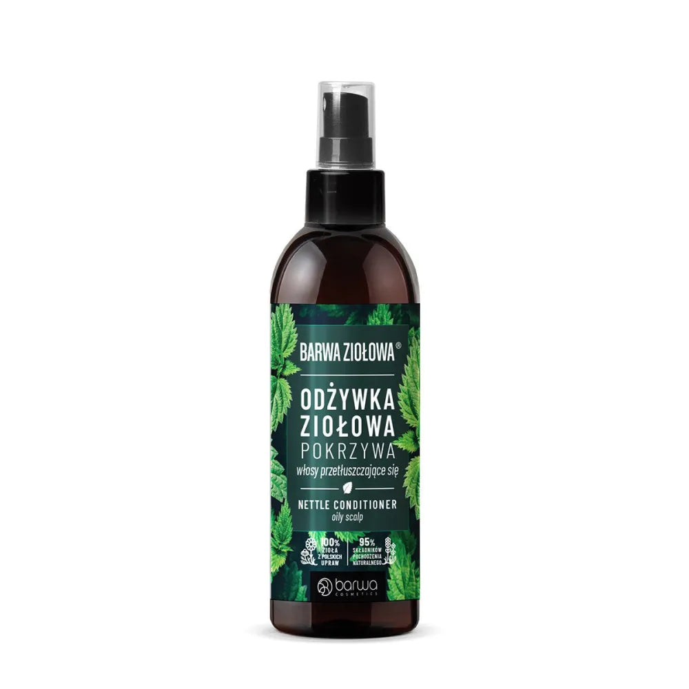 BARWA Herbal Hair Conditioner Nettle - riebiems plaukams 250ml - Kosmetika