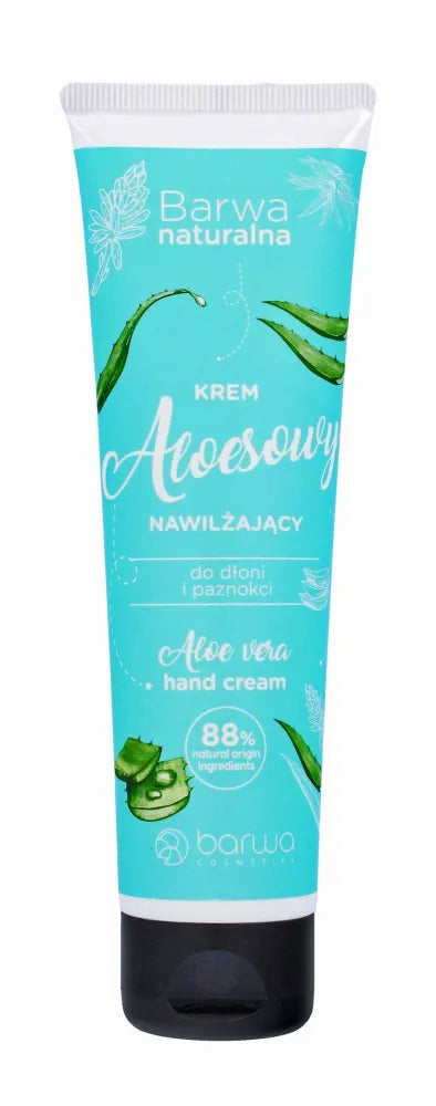 BARWA Natural Aloe Cream for hands and nails - drėkinantis 100ml - Kosmetika