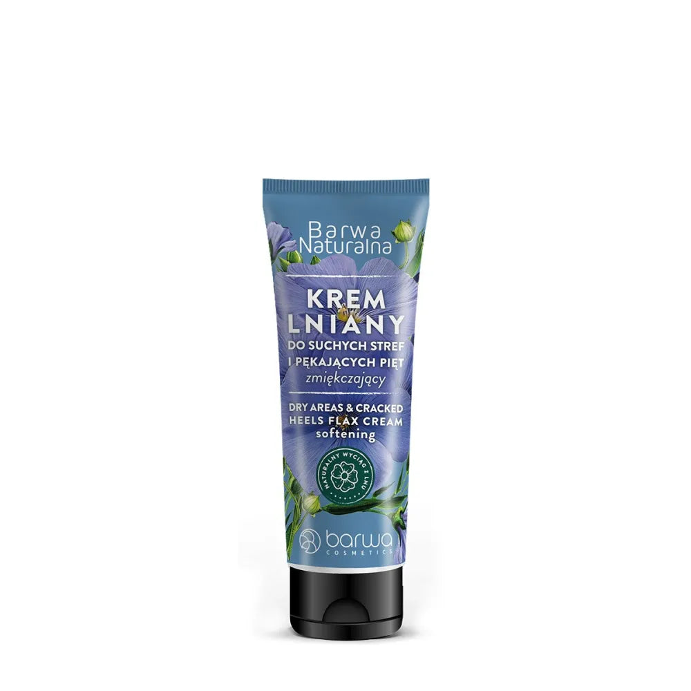 BARWA Natural Linen Cream sausoms ir įtrūkusiems kulnams - suminkštinantis 75ml - Kosmetika