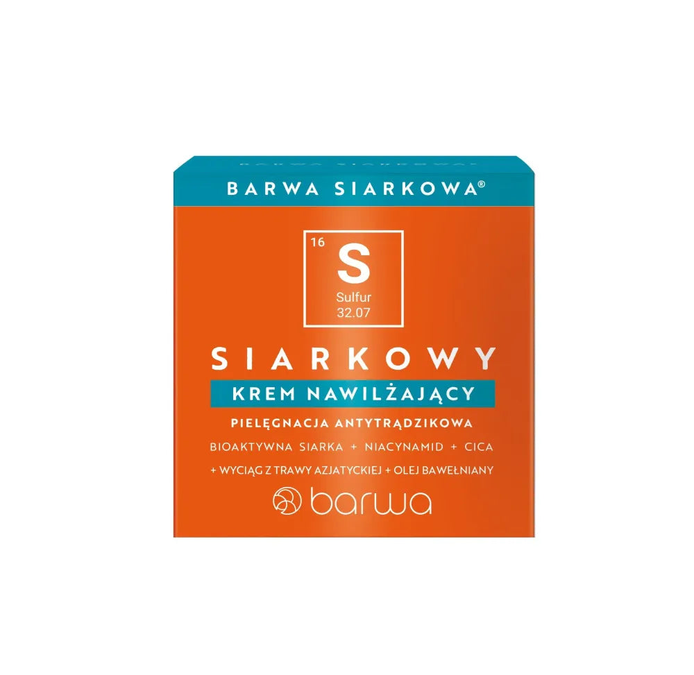 BARWA sieros drėkinamasis veido kremas 50 ml - Kosmetika