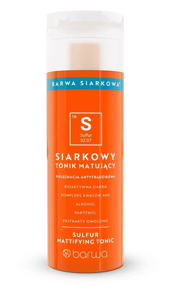 BARWA Sulfur Matting Toner 200 ml - Kosmetika