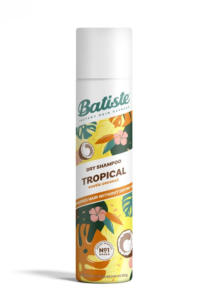 BATISTE TROPICAL DRY ŠAMPŪNAS 350ML - Kosmetika