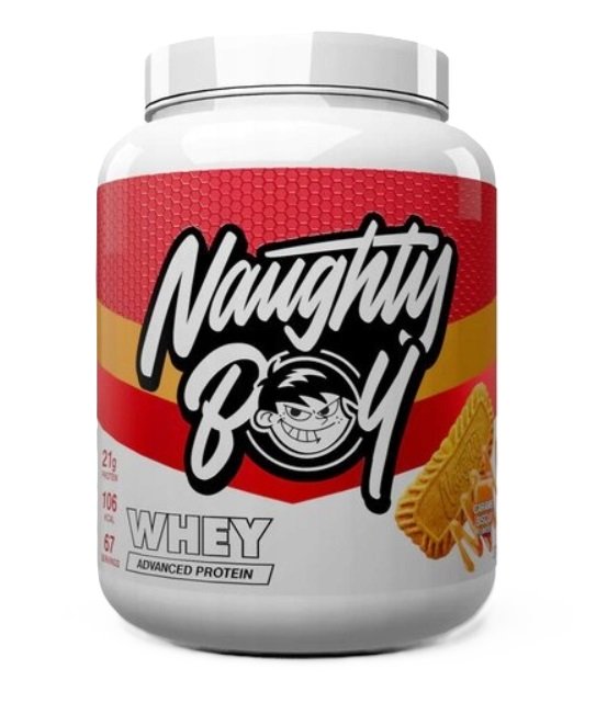 Advanced Whey, Caramel Biscuit - 2010g - Naughty Boy
