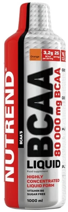 BCAA Liquid Orange - 1000 ml - Nutrend - Sporto papildai
