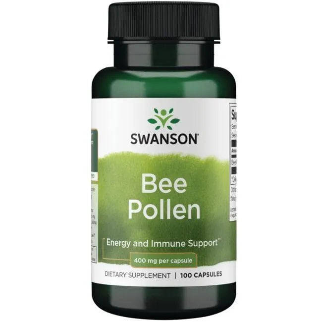 Bee Polen - 400 mg - N100 - Bičių žiedadulkės - Swanson - Papildai