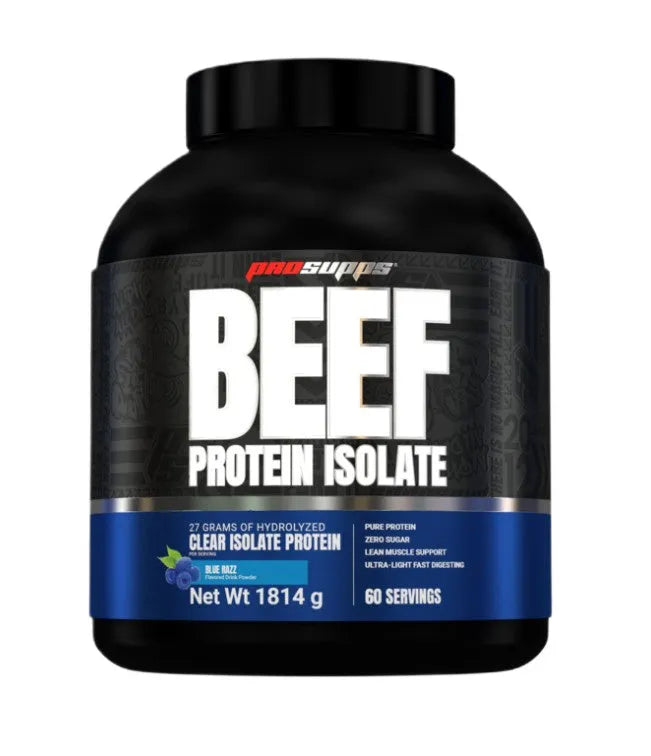 Beef Protein Isolate Blue Razz - 1814g - ProSupps - Sporto papildai