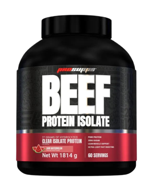 Beef Protein Isolate Sour Watermelon - 1814g - ProSupps - Sporto papildai